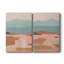 Desert Sunrise I - Toile tendue avec châssis de qualité supérieure - Prêt à accrocher-108969882