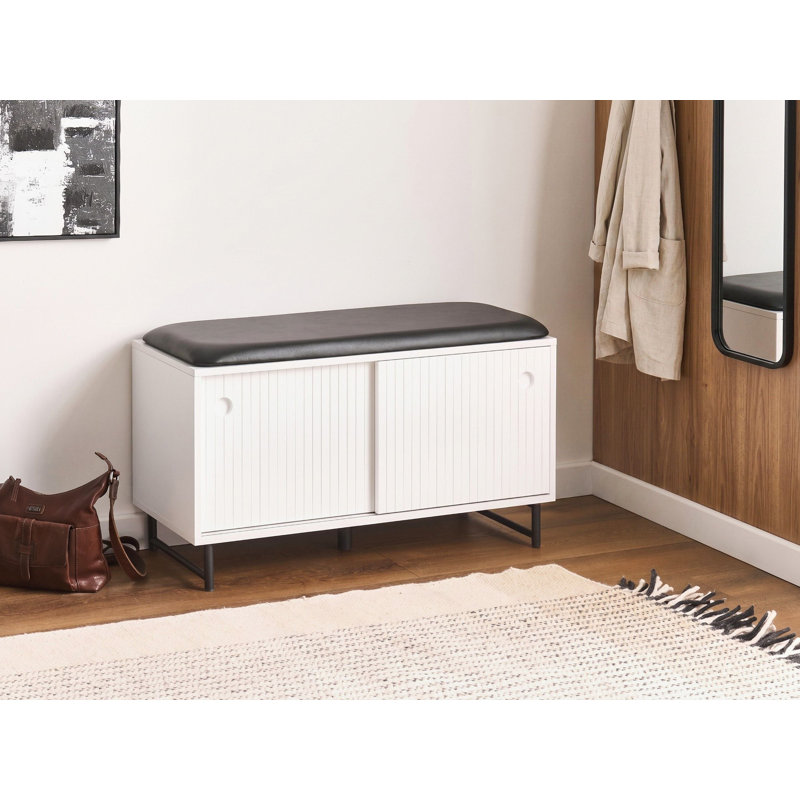 Shoe Storage Bench BATOCHE White