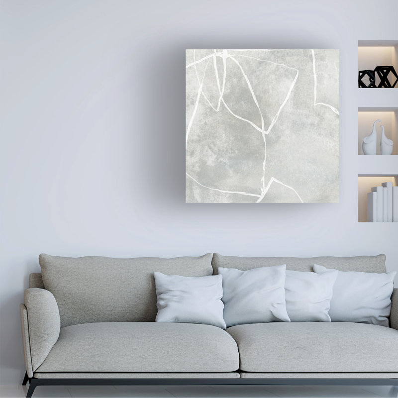 «Stone Signet III» sur toile, H 14 po x l 14 po