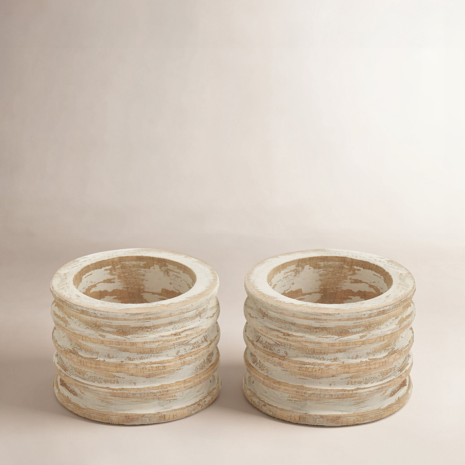 Napkin Ring Set, White