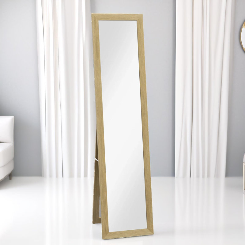 Clust Rectangle Mirror, Natural Brown