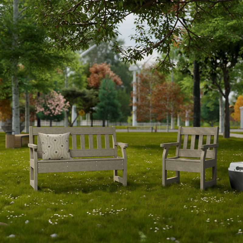 Chaise de jardin Heritage, Bois patiné