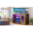 Eleodoro 55-75 Gallon Rectangle Aquarium Stand with Power Outlets & LED Light,Fish tank stand-484963126
