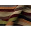 Tapis beige / rouge en laine fabriqué à la main de conception unique 4 pi 11 po x 6 pi 9 po Lowenna