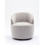 Fauteuil demi-tonneau en velours