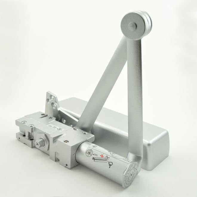 Accessoire de porte, Aluminium, H 4 po x l 5,3 po x P 14,8 po