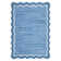 Bordered Design Machine Washable Rug with Rubber Backing for Living Room Modern Non-Slip Dining Room Rug Easy-Cleaning Floor Carpet for Bedroom