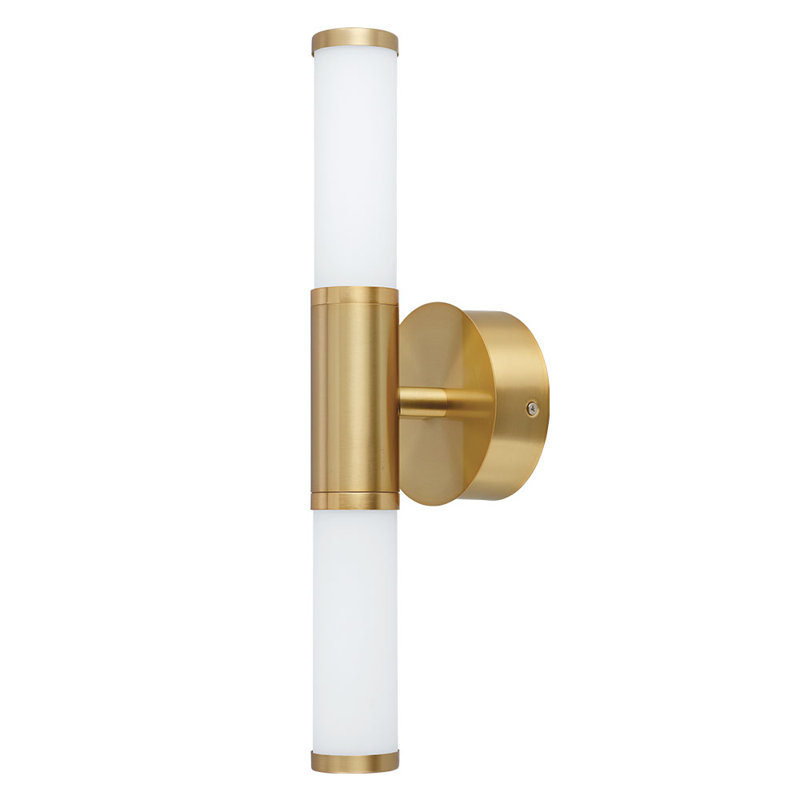 Akiela 2 - Light LED Vanity Light, Brushed Gold