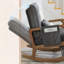 Classic Rocking Chair, Rocker Nursery Chair, Accent Reading Chair for Living Room