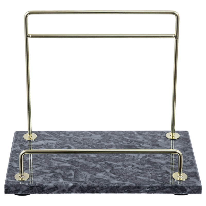21.8 cm H Marble Book Stand