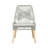 Chaskel Upholstered Mahogany Side Chair-211098452