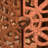Accent Tables Of 2, Orange Iron For Interior & Exterior, 14"d X 12.81"w 22"h 12"d 10.50"w 18.25"h, No Assembly Required, Industrial Style Indoor Outdoor,-1652329758
