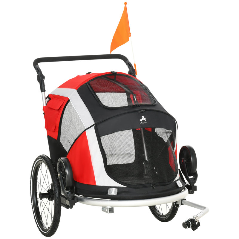 Poussette 2 en 1 Mullings, Rouge