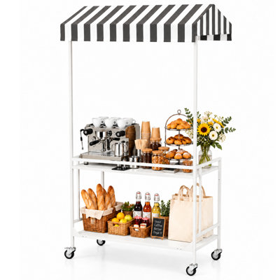 Metal Bar Cart