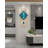 Nordic Modern Creative Simple Wall Clock, Artistic Quartz Timepiece For Living Room Home Decor