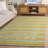 Iosif Hand Tufted Wool Striped Rug-2032680197