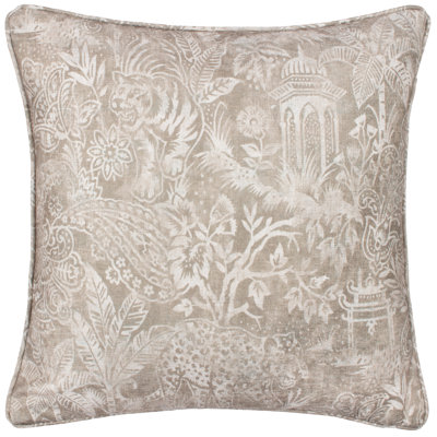 Amant Toile Square Throw Pillow Cover