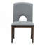 Ensemble de table de salle à manger extensible ronde moderne de 5 pièces avec rallonge amovible de 16,2 pouces pour petits espaces Topmax, espresso et gris-558890092-558890094