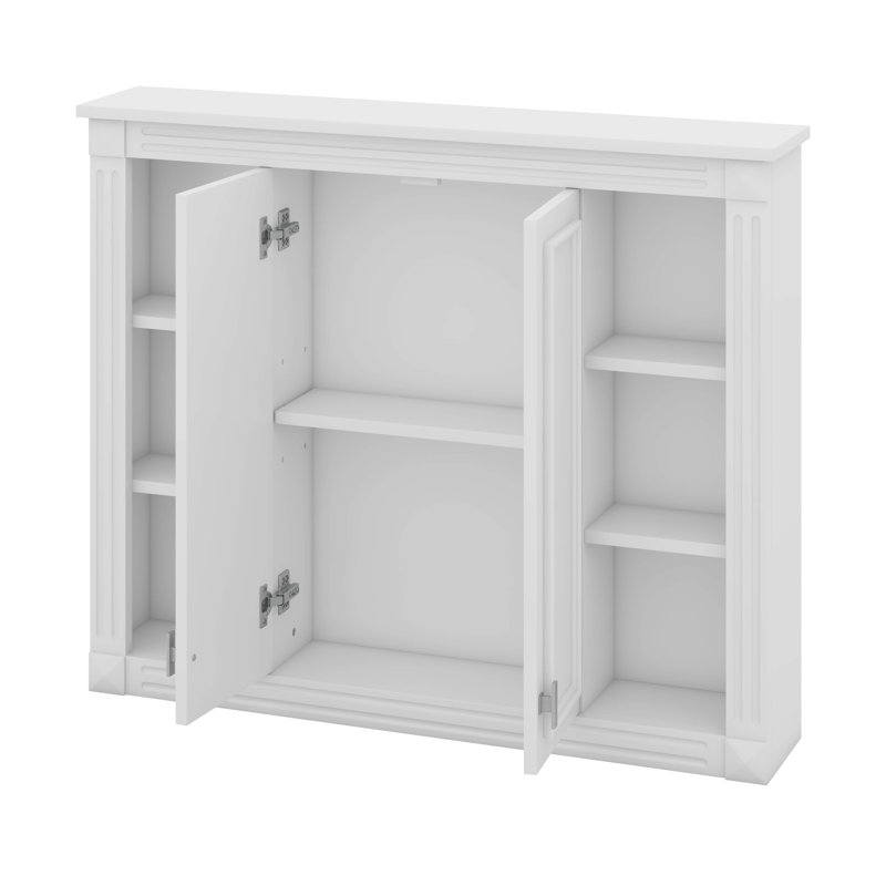 Pharmacie, armoire de rangement murale pour salle de bain, avec 1 tablette réglable