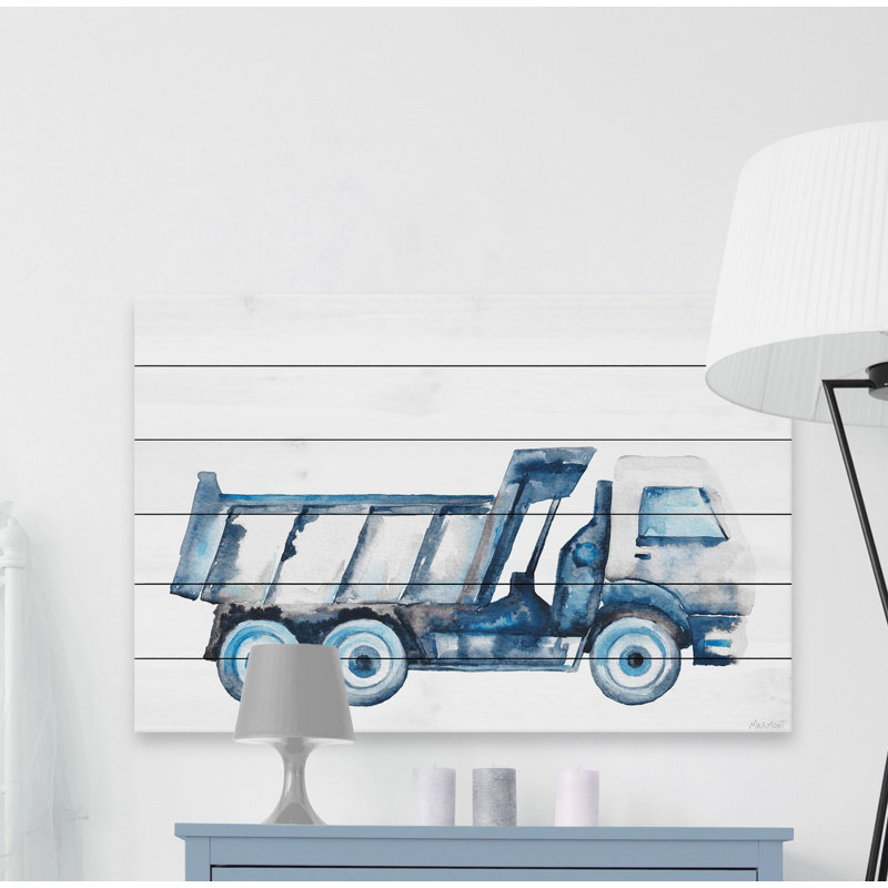 Impression sur camion blanc Toland, H 20 po x l 30 po x P 1,5 po