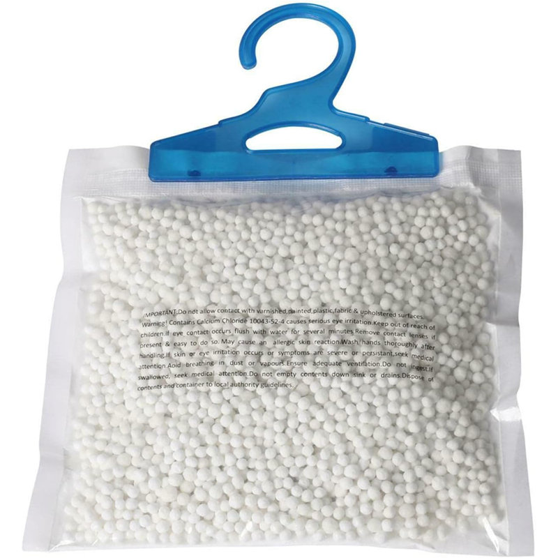 Wardrobe Hanging Dehumidifier Moisture Absorber Condensation & Damp Remover Lavender Scent For Closets Bedrooms & Caravans Pack Of 12