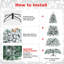 Arbre de Noël artificiel pin-1736355309