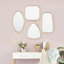 Ensemble de 4 miroirs d'appoint Glam