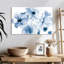 Harnek en fleurs bleu-107502233