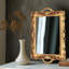 Ensemble de plateaux rectangulaires décoratifs en miroir, organisateur de coiffeuse et coiffeuse pour bijoux, parfums et maquillage