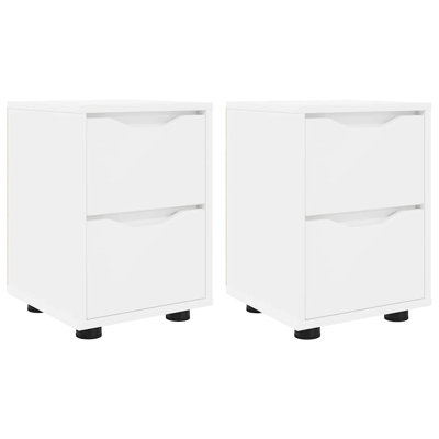 30.5cm W Manufactured Wood Bedside Table