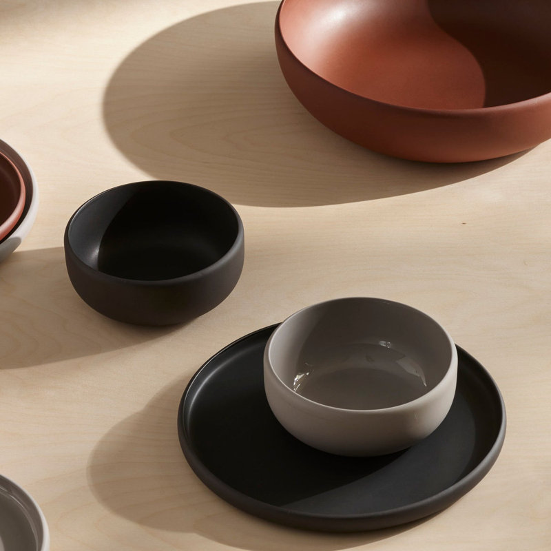 Porcelain Cereal Bowl, Black