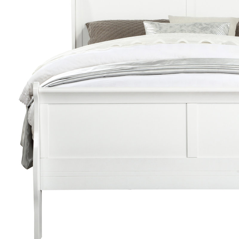 Twin Bed In Glowing White - Has A Practical Storage Space And Strong Wood Build Pristine Features Convenient Frame