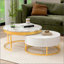 Table basse gigogne moderne avec tiroirs Modern