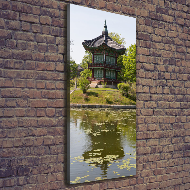 Japanese Park - Wrapped Canvas Print