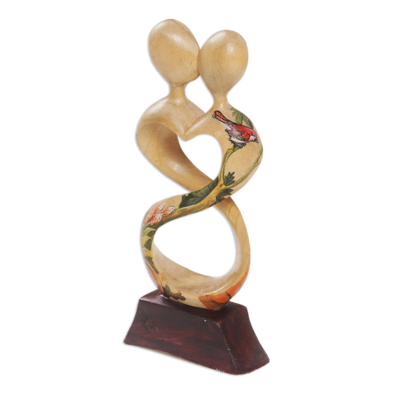 Statue damit en bois