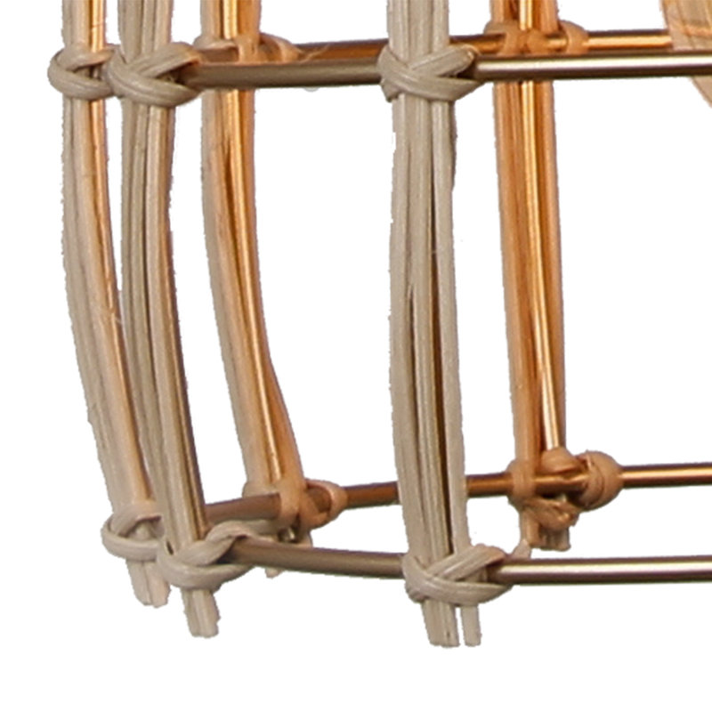 Luminaire suspendu unique à 1 lumière, H 55 po x l 9 po x P 9 po