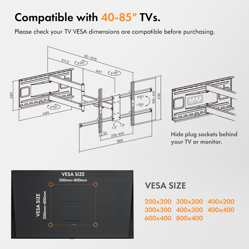 VonHaus Wall Mount