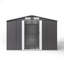 Ajnag 8ft. W x 8ft. D Metal Tool Shed-78547625
