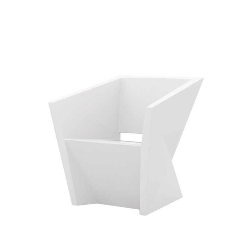 Faz Patio Dining Chair, White