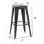 Tabouret à hauteur de comptoir 30 pouces-125539910-125539907
