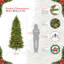 Lighted Artificial Fir Christmas Tree-2088898761