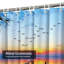 Rideau de douche Sunset Water-1148888534