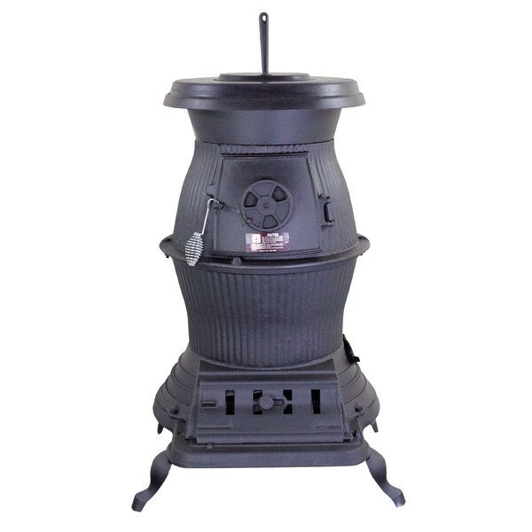 VEVOR Tent Wood Stove Camping Wood Stove SS304, with Folding Pipe, 113total Height