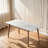 Modern Rock Slab Solid Wood Extendable Dining Table