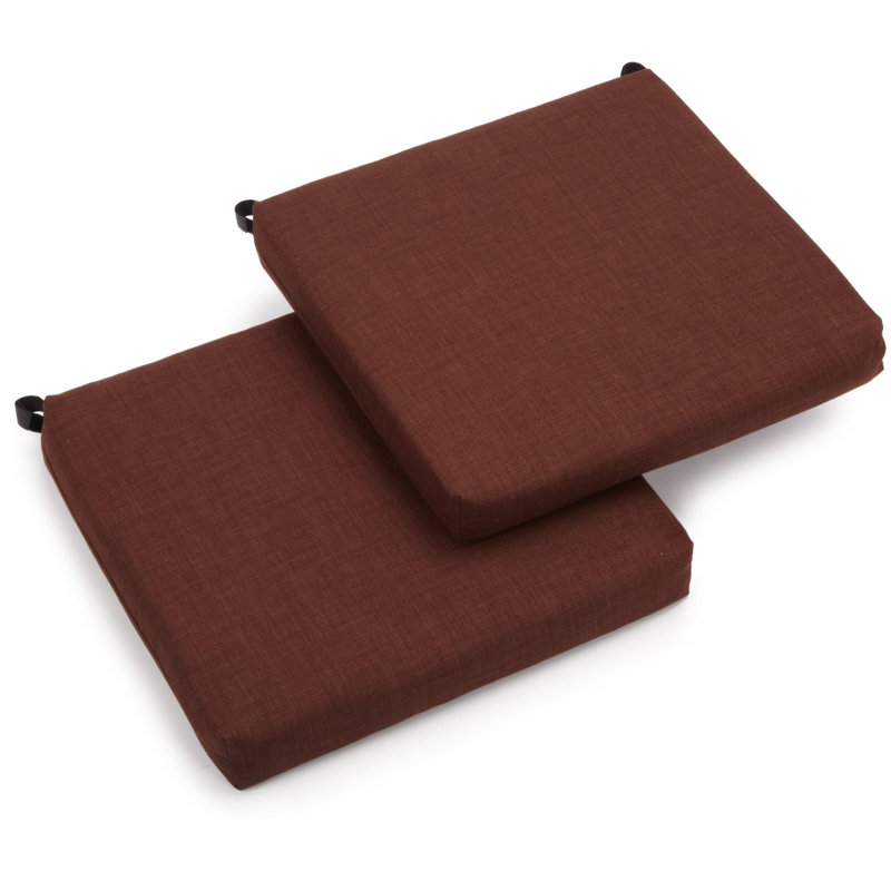 Outdoor 3'' Seat Cushion, Cocoa