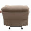 Fauteuil inclinable oscillant Arcadia Motion, microfibre brun clair