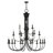 Arunvir 21 - Light Steel Dimmable Chandelier-1860353116