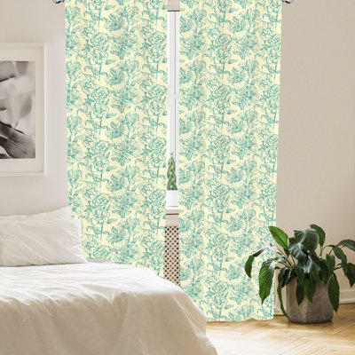 Semi-Sheer Rod Pocket Sliding Panel