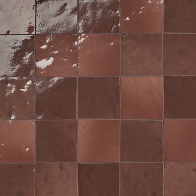 Virello  3.93 in. x 3.93 in. Glossy Ceramic Wall Tile (3.22 Sq. Ft. / Case)