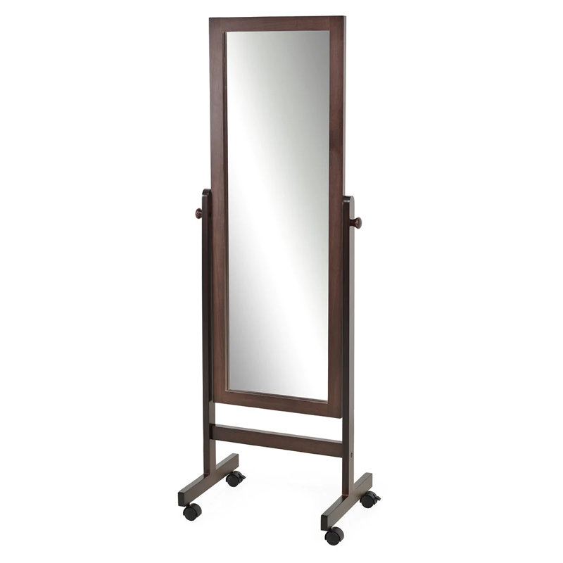 Janujan Wood Floor Mirror